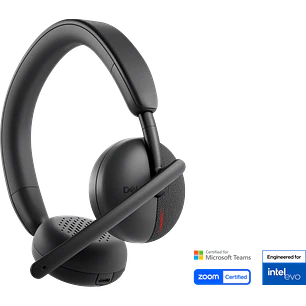 Dell Pro WL3024, Audífonos Inalámbricos Bluetooth 5.3, Micrófono IA, Teams, USB-C, Negro