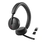 Dell Pro WL3024, Audífonos Inalámbricos Bluetooth 5.3, Micrófono IA, Teams, USB-C, Negro - Miniatura 6