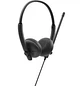 Dell WH125, Audífonos Alámbricos USB-A, Micrófono Giratorio 270°, Controles en Cable, Negro - Miniatura 1