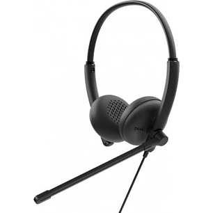 Dell WH125, Audífonos Alámbricos USB-A, Micrófono Giratorio 270°, Controles en Cable, Negro