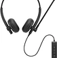 Dell WH125, Audífonos Alámbricos USB-A, Micrófono Giratorio 270°, Controles en Cable, Negro - Miniatura 3