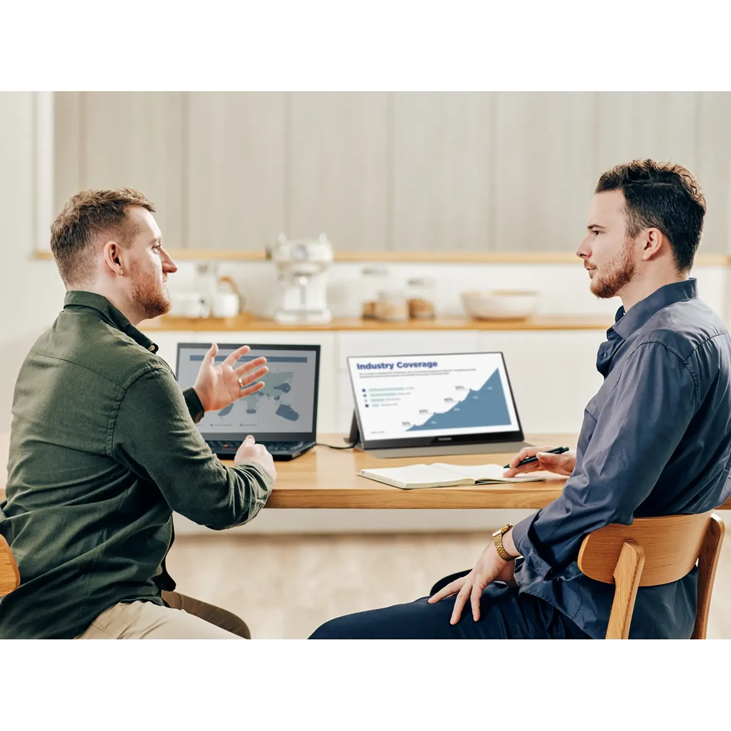 ViewSonic TD1655, Monitor Portátil Táctil 15.6