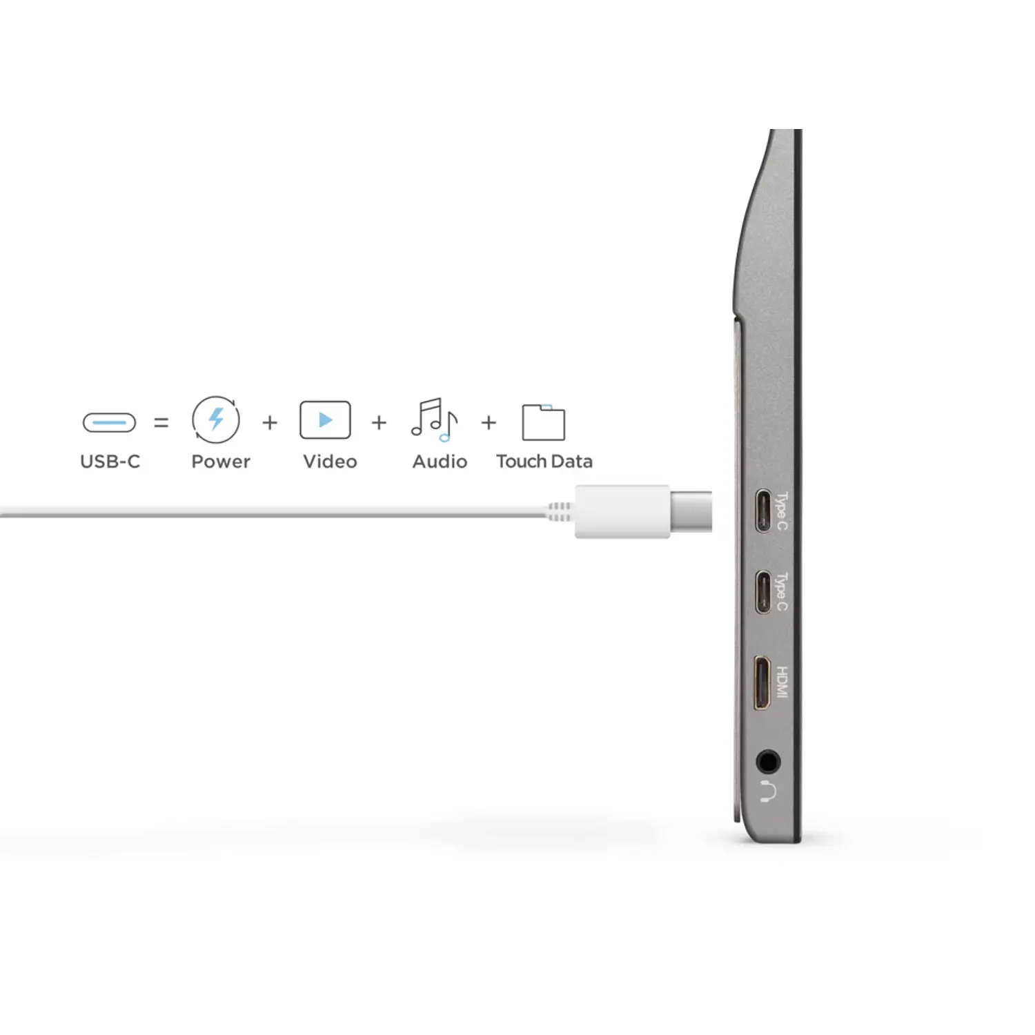 ViewSonic TD1655, Monitor Portátil Táctil 15.6