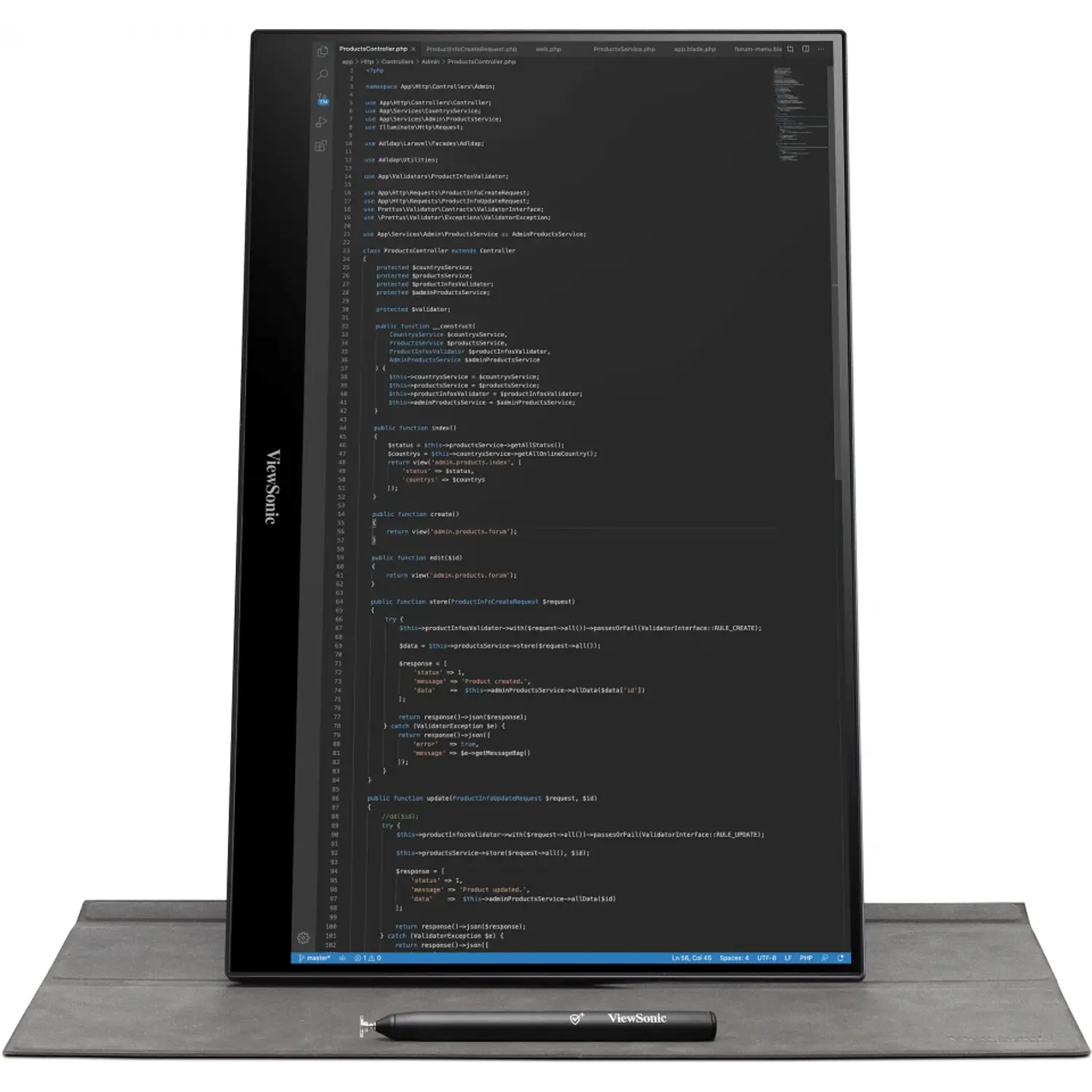 ViewSonic TD1655, Monitor Portátil Táctil 15.6
