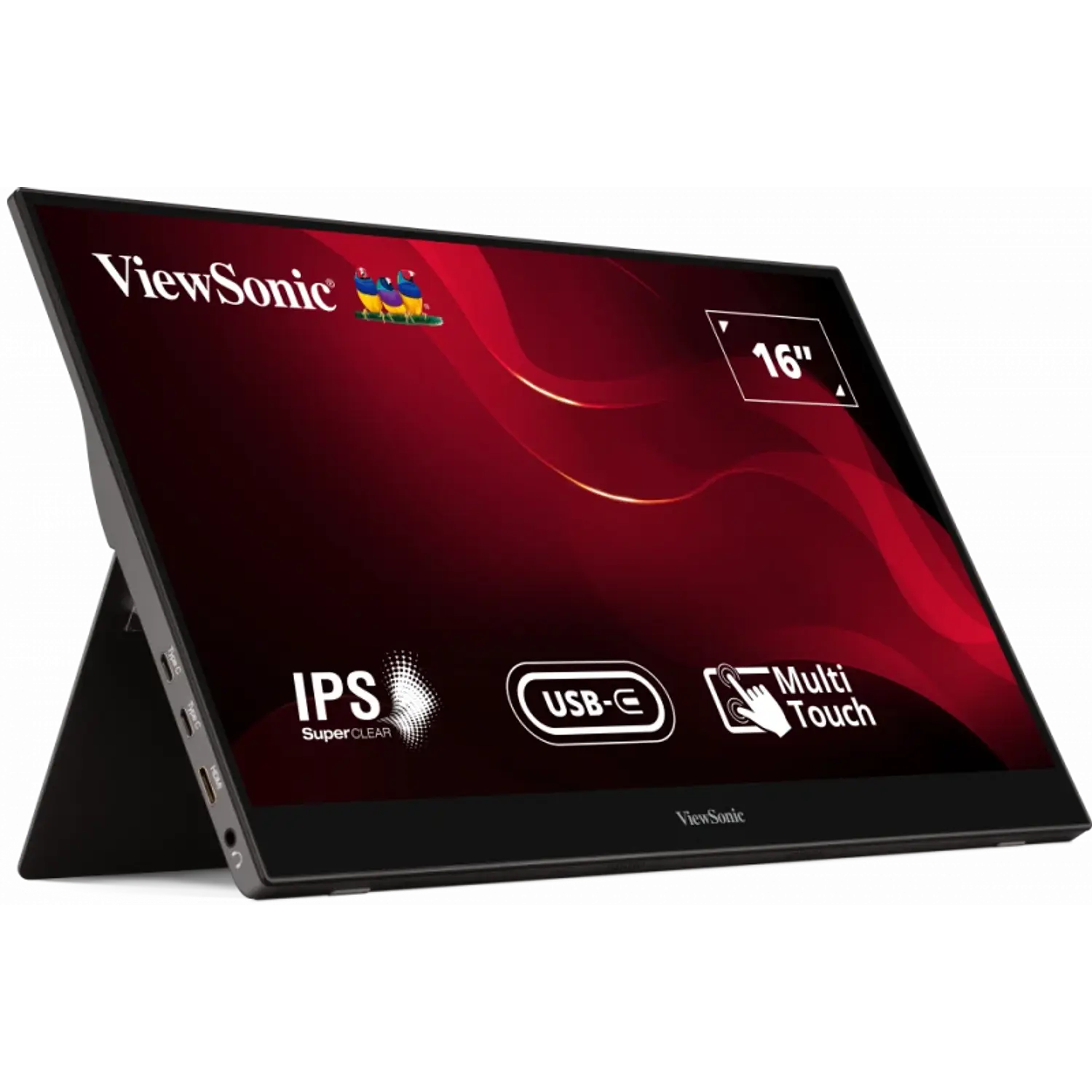 ViewSonic TD1655, Monitor Portátil Táctil 15.6