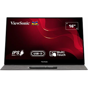 ViewSonic TD1655, Monitor Portátil Táctil 15.6