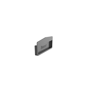 Panduit FREC12X4LBL Tapa de Extremo FiberRunner 12x4, PC/ABS, Negro