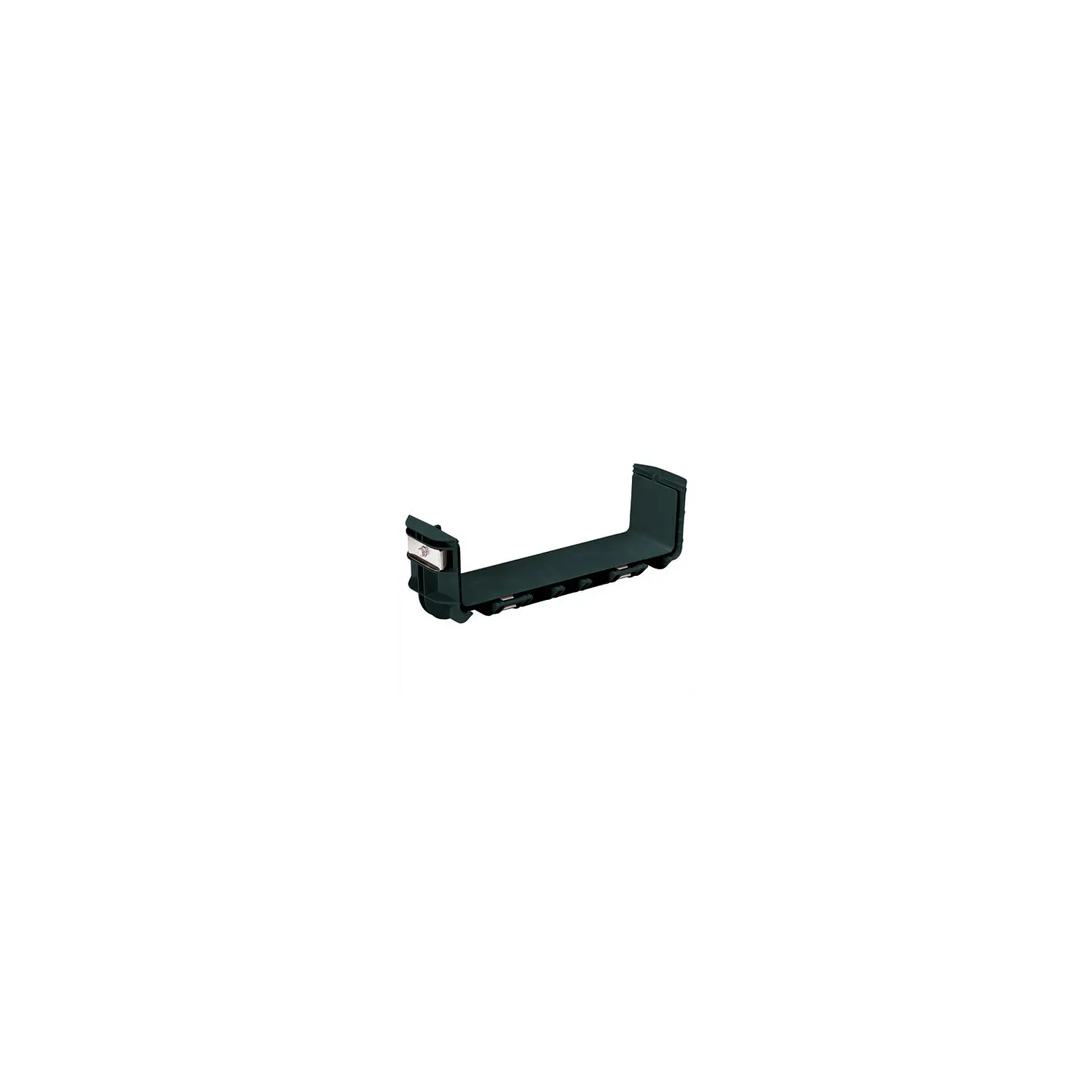 Panduit FRBC12X4LBL Acoplador QuikLock FiberRunner 12x4, PC/ABS y Acero, Negro