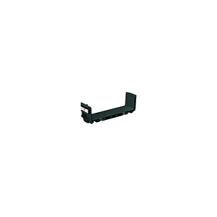 Panduit FRBC12X4LBL Acoplador QuikLock FiberRunner 12x4, PC/ABS y Acero, Negro