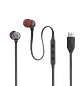 JBL Tune 310C USB-C, Audífonos Intraaurales Hi-Res, Pure Bass, Micrófono, Negro - Miniatura 6