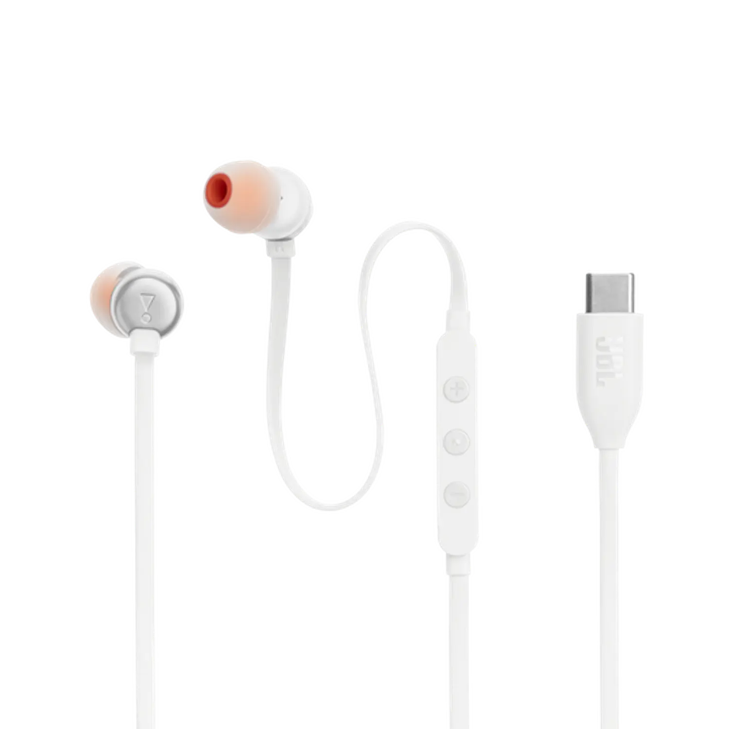 JBL Tune 310C USB-C, Audífonos Intraaurales Hi-Res, Pure Bass, Micrófono, Blanco 7