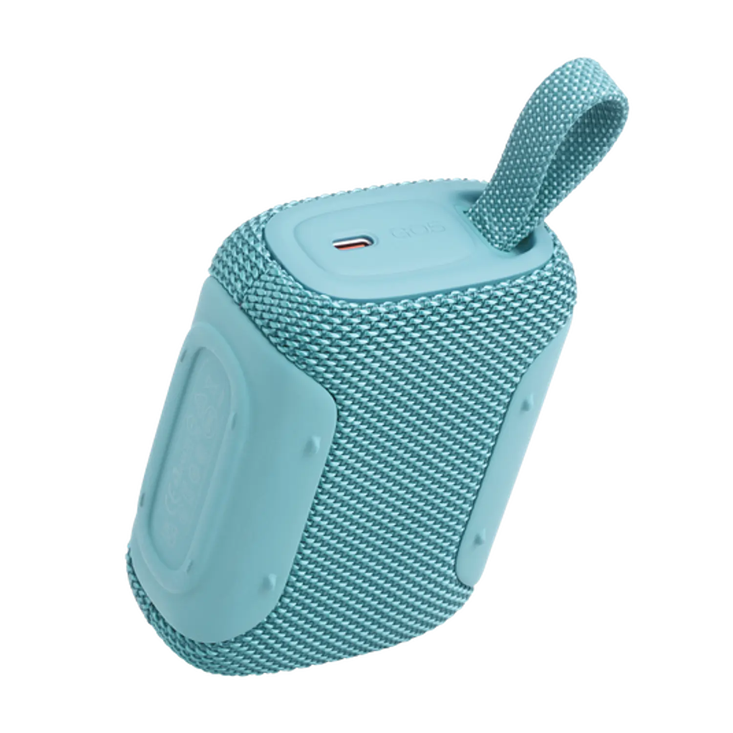 JBL Go 5, Parlante Portátil Bluetooth 6.0, 4.8W RMS, IP68, Auracast, 8 Horas, USB-C, Turquesa 3