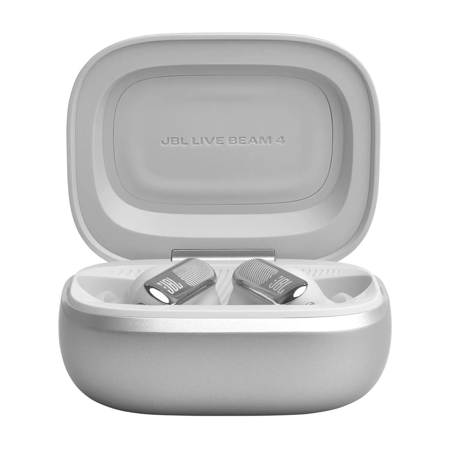 JBL Live Beam 4, Audífonos True Wireless, ANC 2.0, Bluetooth 6.0, Smart Case, 48 Horas, IP55, Plata 4