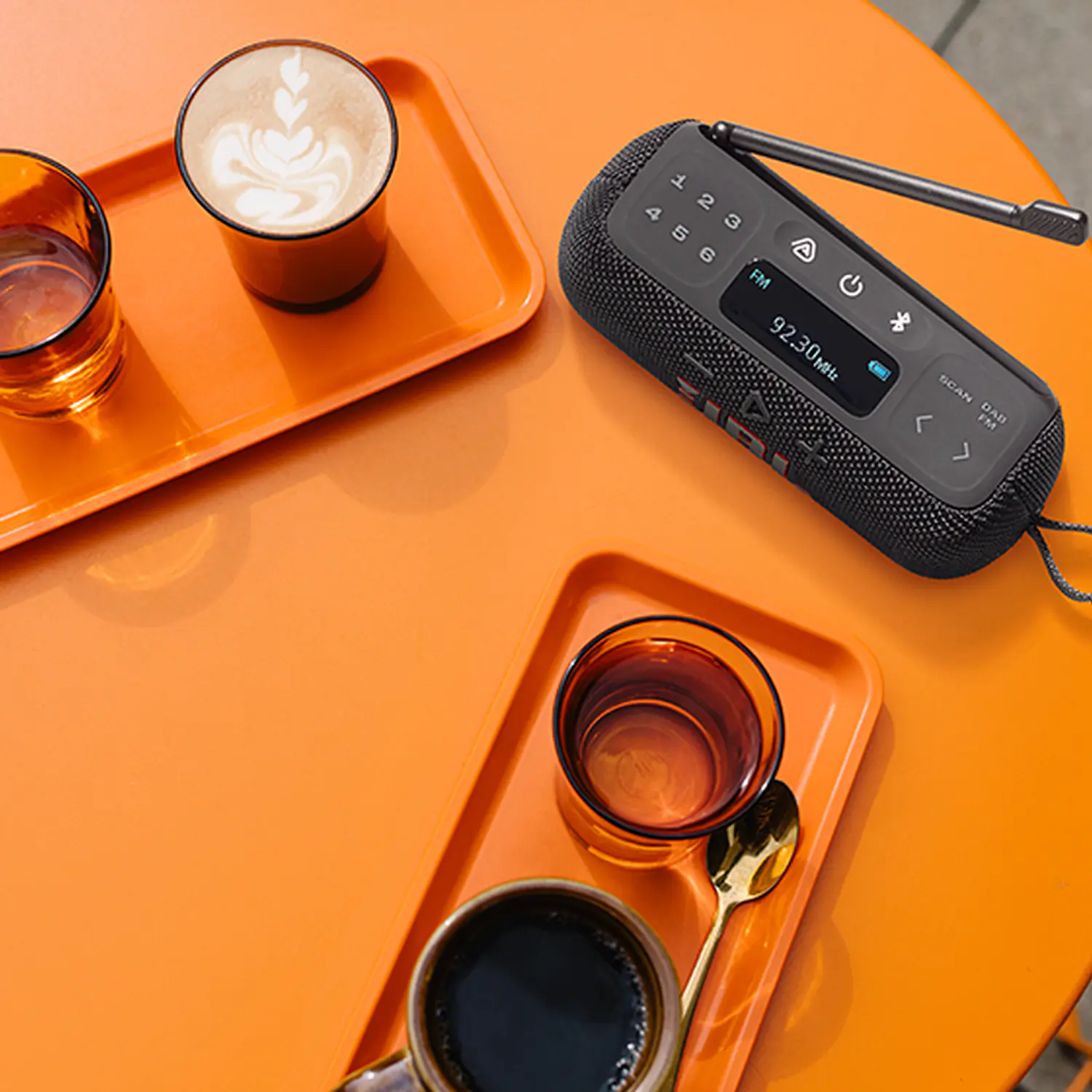 JBL Tuner 3, Radio Portátil Bluetooth 5.3, DAB, DAB+, FM, 7W RMS, IP68, Auracast, 15 Horas, Negro 10