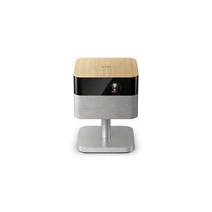 Epson Lifestudio Flex Plus EF-72, Proyector 4K PRO-UHD, 1000 Lúmenes, Google TV, Bose, Roble