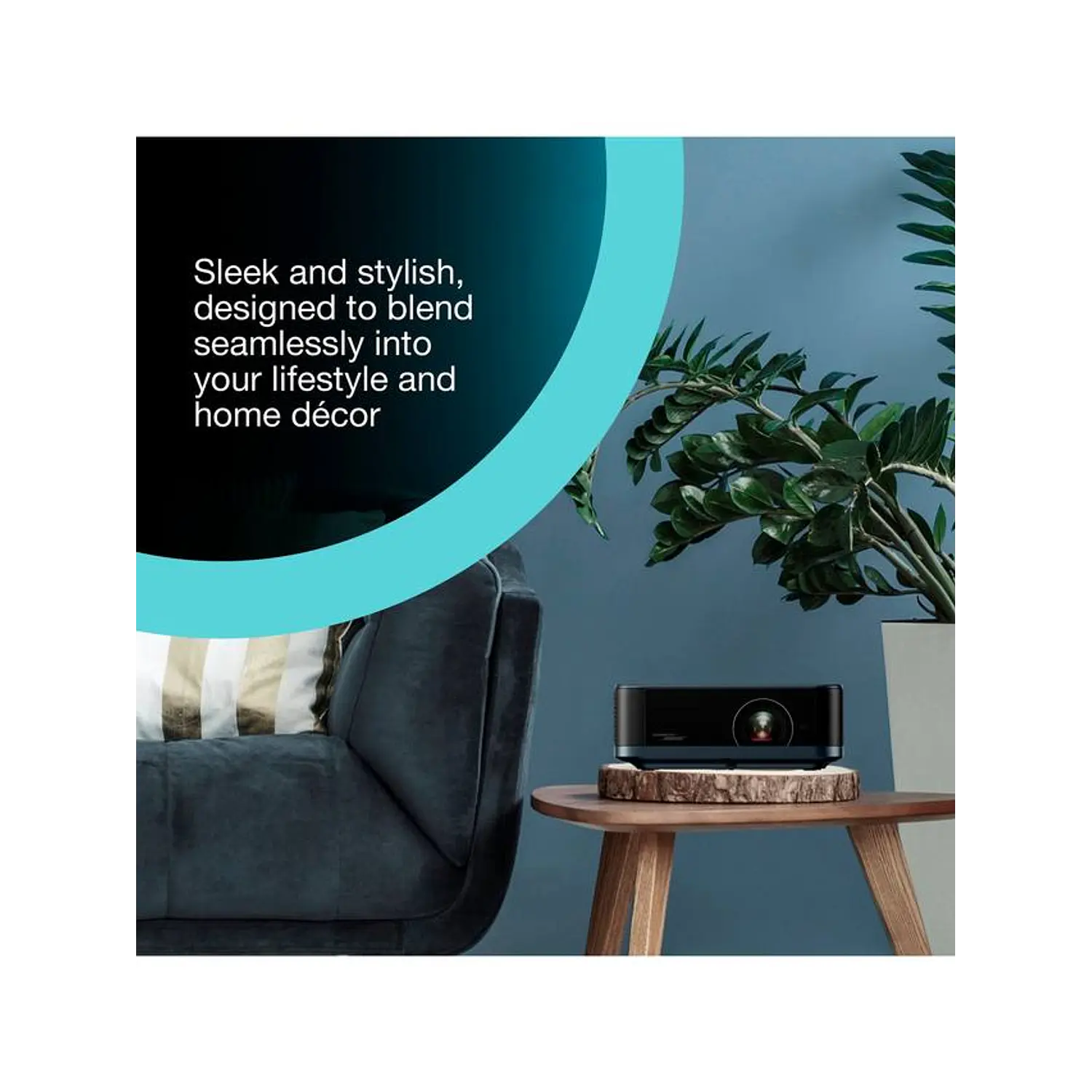 Epson Lifestudio Pop Plus EF-62, Proyector 4K PRO-UHD, 700 Lúmenes, Google TV, Bose, Azul Marino 10