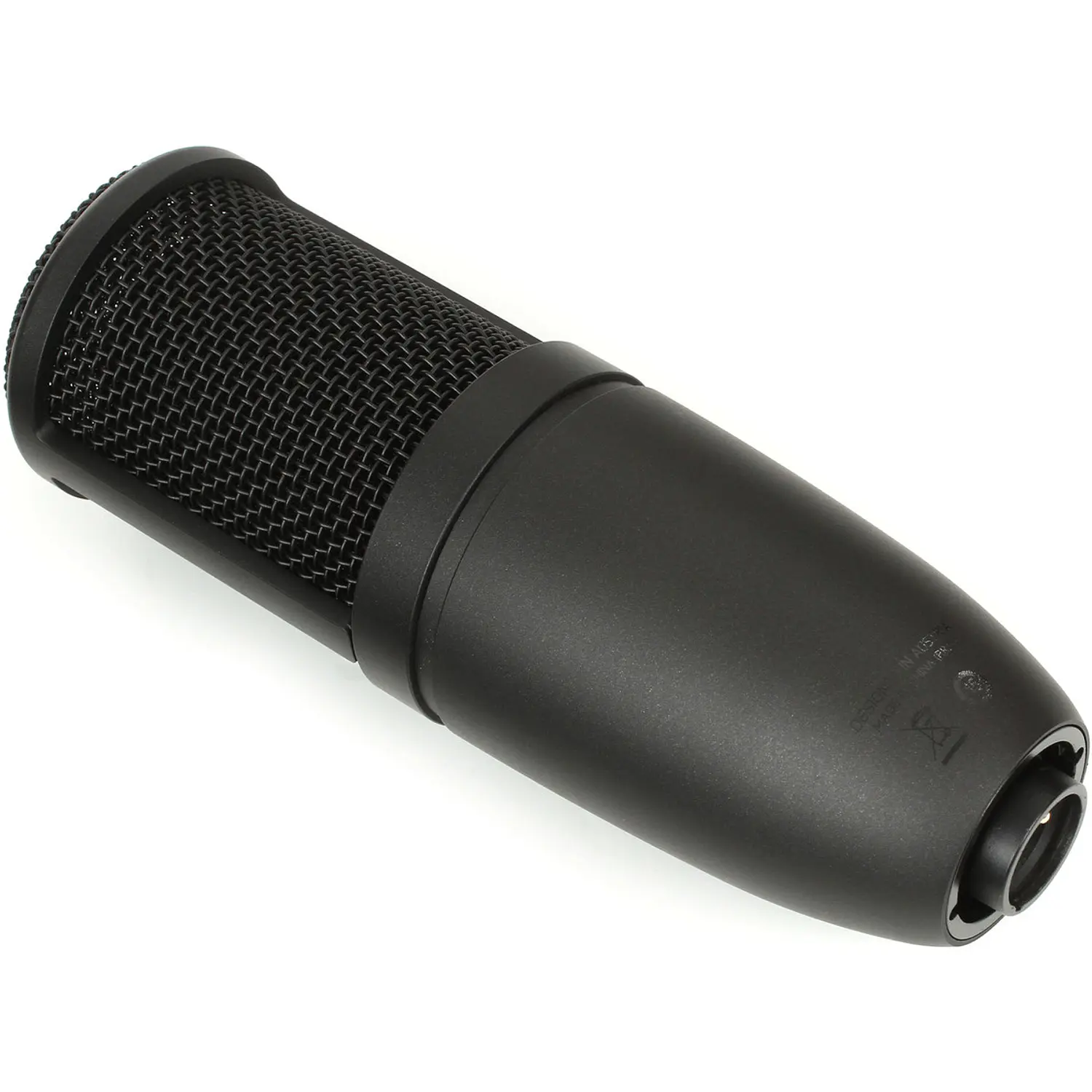 AKG P120, Micrófono Condensador Cardioide, XLR, 20Hz a 20kHz, Pad -20dB, Filtro 300Hz, Negro 2