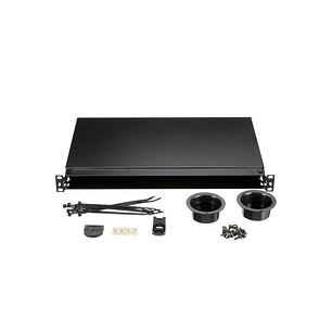 Panduit FMT1, Bandeja de Fibra Óptica Opticom, 1U, Rack 19