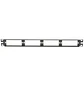 Panduit CFAPPBL1, Panel de Parcheo de Fibra Opticom, 1RU, Rack 19