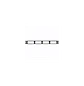 Panduit CFAPPBL1, Panel de Parcheo de Fibra Opticom, 1RU, Rack 19
