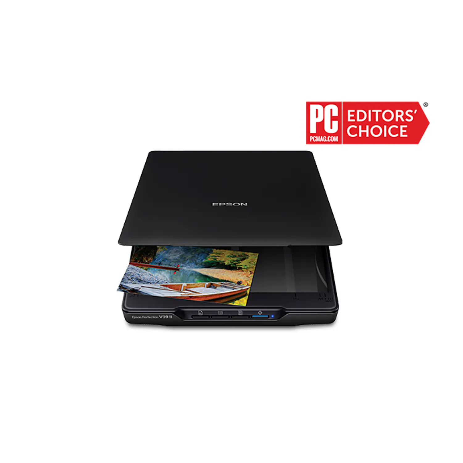 Epson Perfection V39 II B11B268201, Escáner Plano A4, 4800x4800 DPI, 10 s, USB, OCR, Negro 1