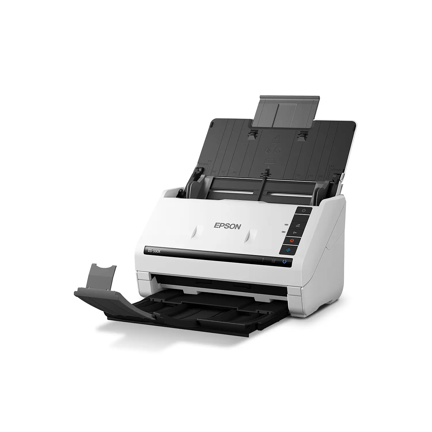 Epson DS-530X B11B286201, Escáner Dúplex 45 ppm, 90 ipm, ADF 100 Hojas, 600 DPI, USB 3.2 5