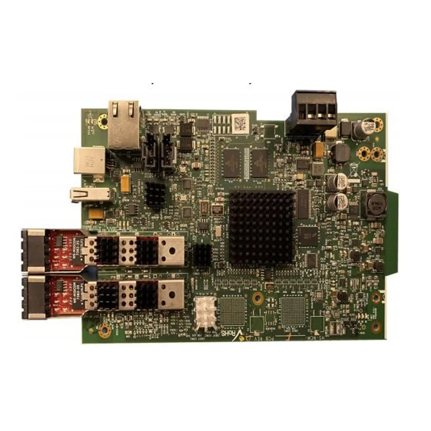 Notifier HS-NCM-W-2, Módulo High-Speed NOTI-FIRE-NET, Par Trenzado, 12 Mb, 24 VDC, Clase A/B