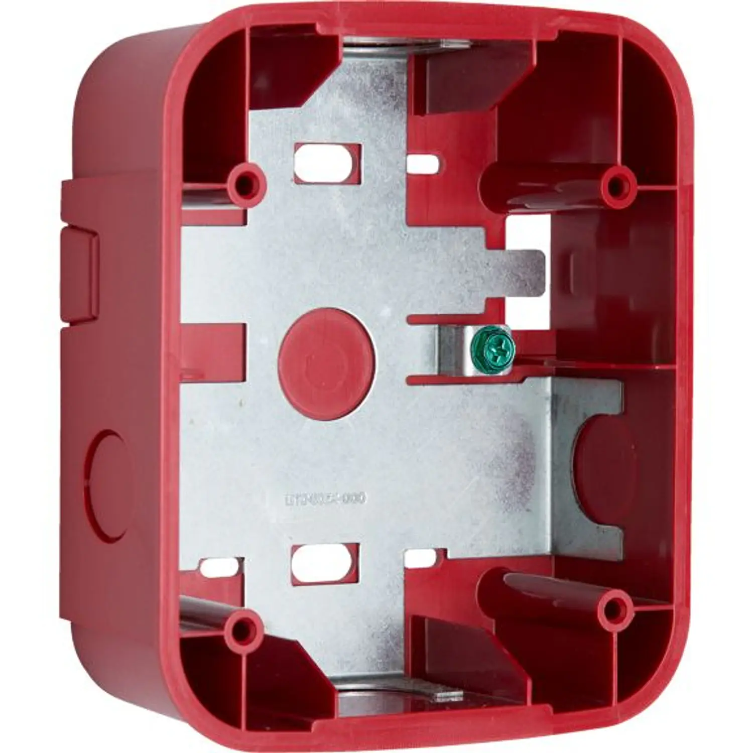 System Sensor SBBRL, Caja Trasera de Superficie, Roja, Serie L, Muro, Bocinas y Estrobos 3