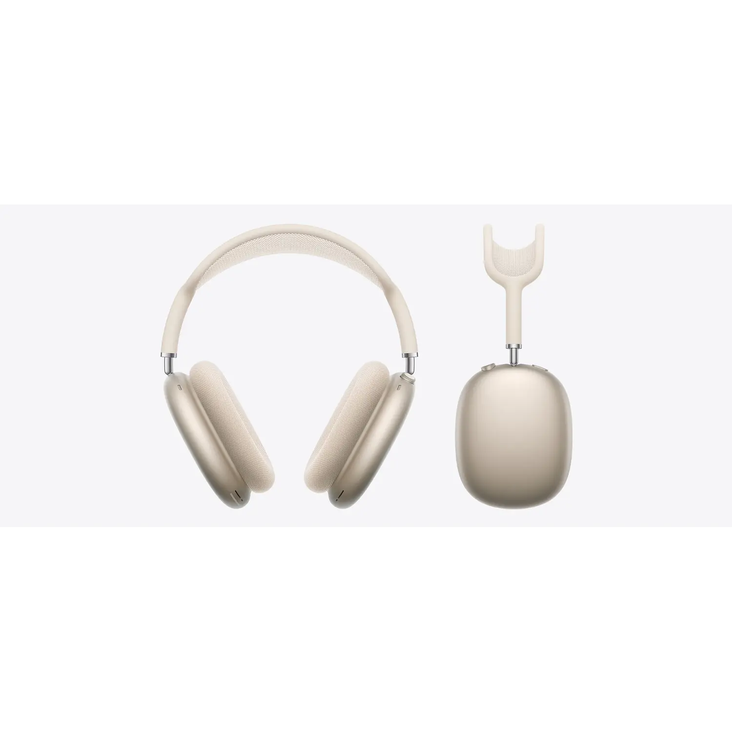 Apple AirPods Max 2, Audífonos Circumaurales, H2, ANC Mejorada, Bluetooth 5.3, USB-C, Blanco Estelar 1