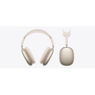 Apple AirPods Max 2, Audífonos Circumaurales, H2, ANC Mejorada, Bluetooth 5.3, USB-C, Blanco Estelar