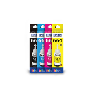 Epson T664420-AL, Botella de Tinta Original 664, 70 ml, Amarillo, EcoTank