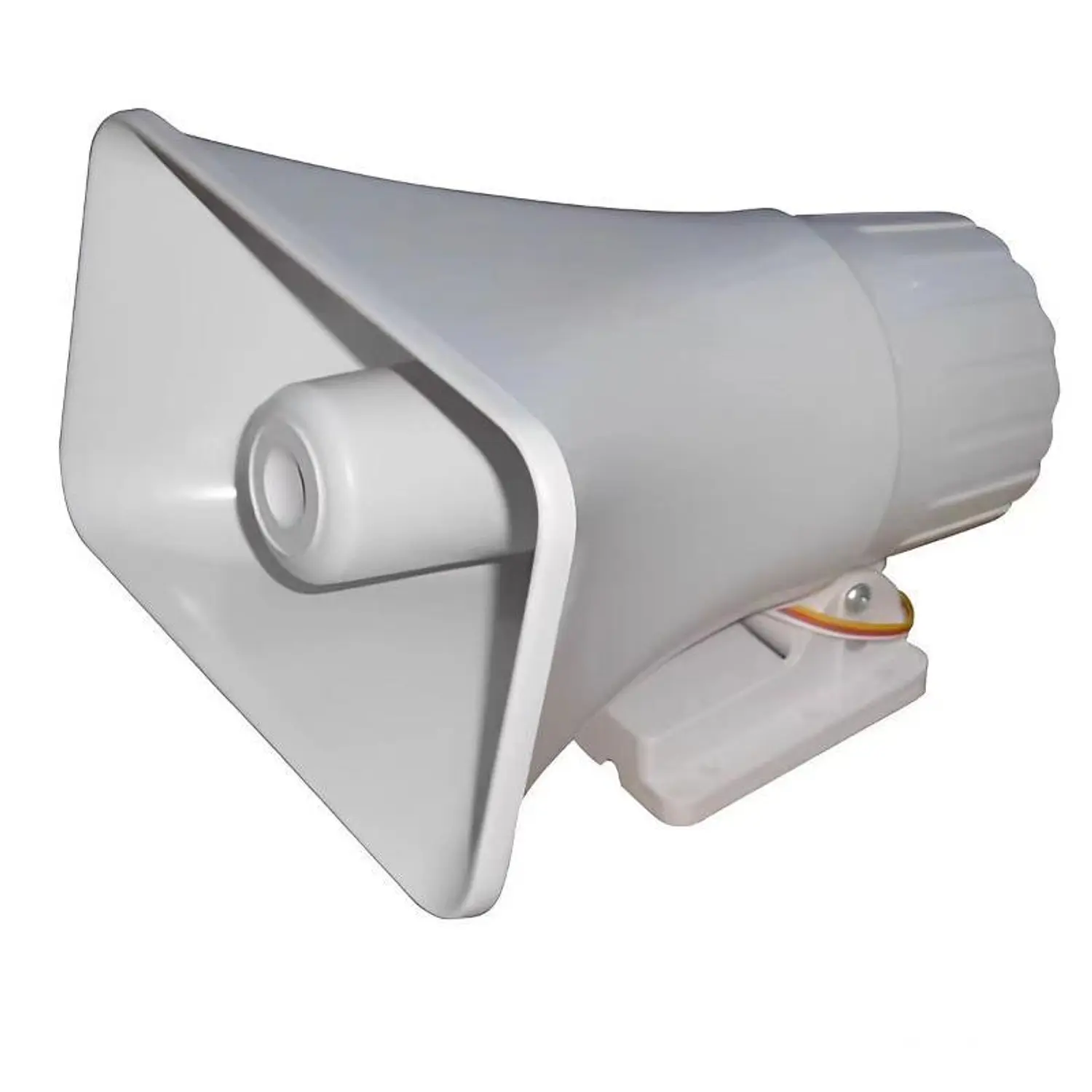 Hikvision DS-PS3001, Sirena Exterior Cableada, 120dB, 30W, 12VDC, IP65, Blanco