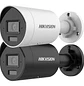 Hikvision DS-2CD2043G2-LI2U, Cámara IP Bala 4MP, 2.8mm, AcuSense, Luz Híbrida, Micrófono Dual, IP67, Blanco - Miniatura 1