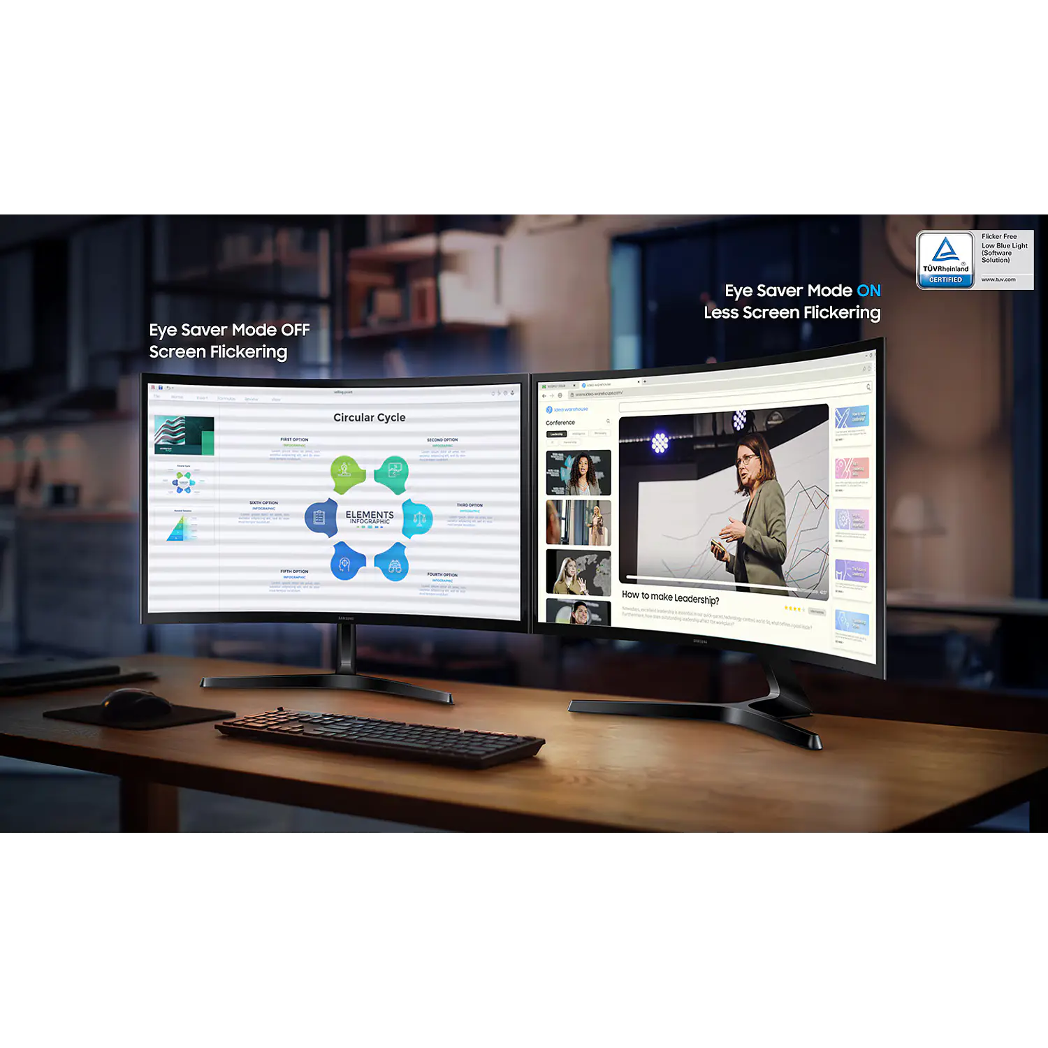 Samsung S36GD Monitor Curvo 24