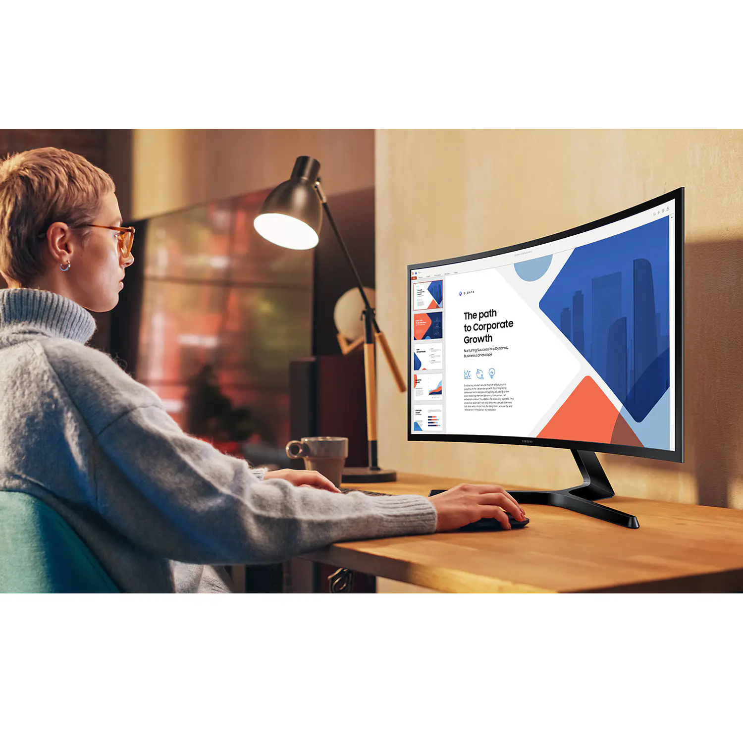 Samsung S36GD Monitor Curvo 24