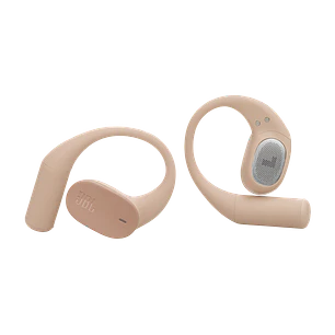 JBL Sense Lite, Audífonos Abiertos TWS, Bluetooth 5.4, IP54, 32h, 4 Micrófonos, Beige