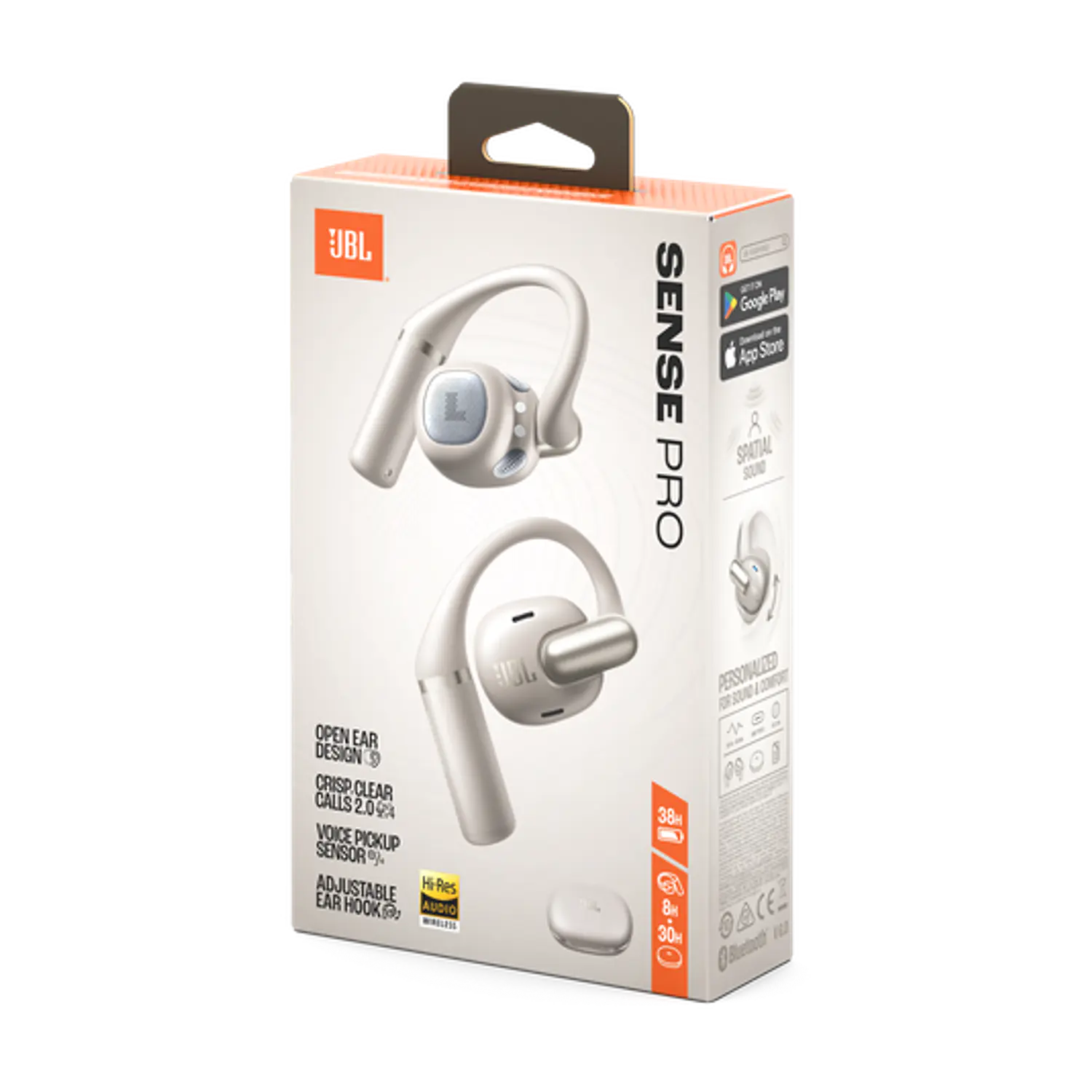 JBL Sense Pro, Audífonos Diseño Abierto, Bluetooth 6.0, LDAC, 4 Micrófonos, 38h, IP54, Gris 9