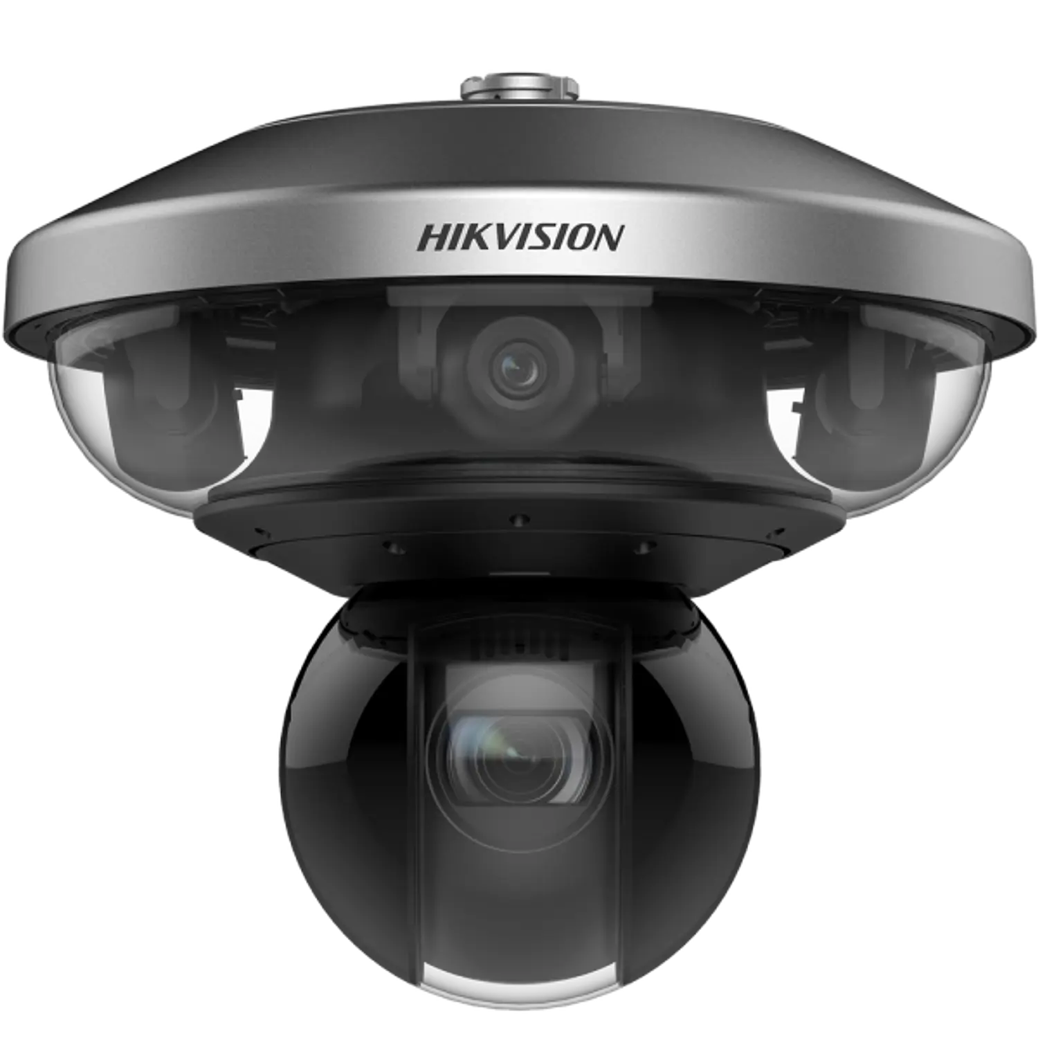 Hikvision DS-2DP7D436IXG1-LEFY/416, Cámara PanoVu 360°, 4x4MP, PTZ 4MP, Zoom 36x, IR 300m, IP67