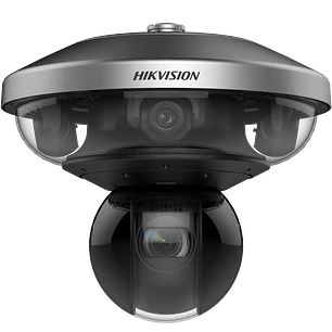 Hikvision DS-2DP7D436IXG1-LEFY/416, Cámara PanoVu 360°, 4x4MP, PTZ 4MP, Zoom 36x, IR 300m, IP67