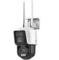 Hikvision DS-2SE3C404MWG-4G/14(LA), Cámara PTZ TandemVu 4MP+4MP, 4G, Zoom 4x, IP66 - Miniatura 1