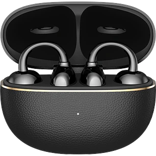 HONOR CHOICE Earbuds Clip 2 Pro, Audífonos Abiertos, Bluetooth 5.4, 44h, Carga Inalámbrica, Negro