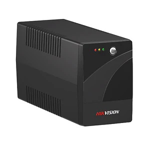 Hikvision DS-UPS1000-R/ITA(HWDZ), UPS 1000VA, 600W, AVR, 2 Salidas, 12V 9Ah, Transferencia ≤10ms
