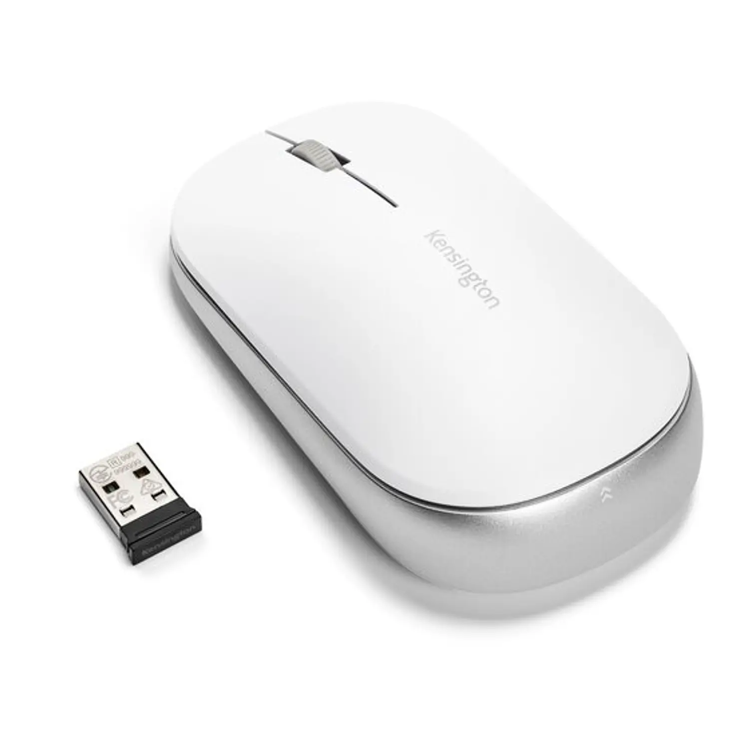 Kensington SureTrack K75353WW, Mouse Inalámbrico Dual, Bluetooth 5.0, USB, 4000 DPI, Blanco 1
