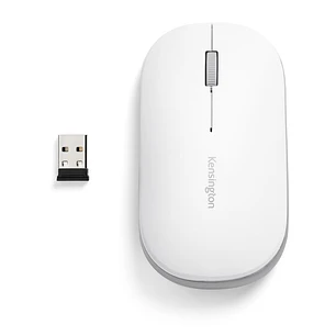 Kensington SureTrack K75353WW, Mouse Inalámbrico Dual, Bluetooth 5.0, USB, 4000 DPI, Blanco
