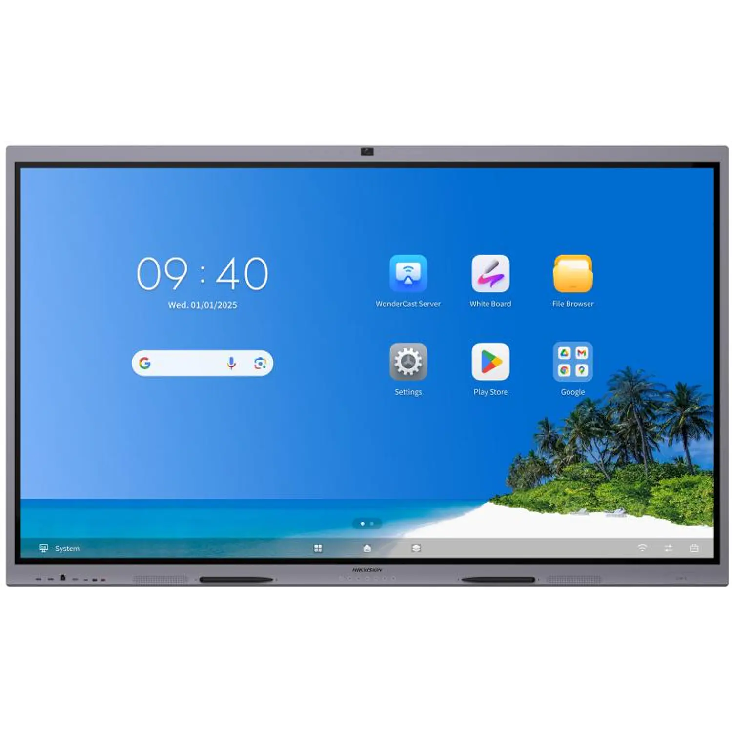 Hikvision DS-D5B75RB/FP, Pantalla Interactiva 75