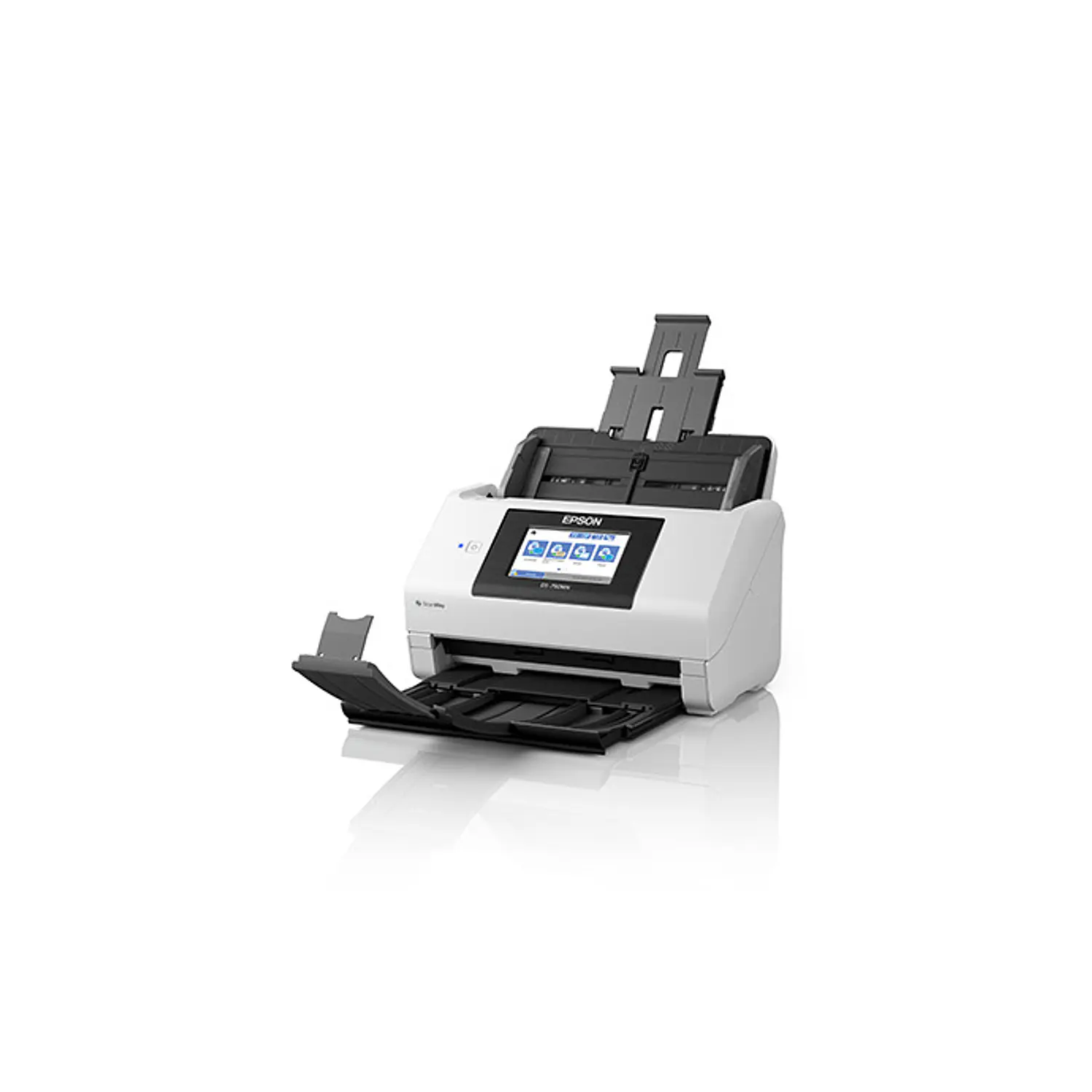 Epson DS-790WN, Escáner Dúplex, 45ppm, 90ipm, ADF 100 Hojas, Wi-Fi, LAN, Pantalla 4.3
