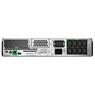 APC SMT3000RMI2UC, Smart-UPS 3000VA, 2700W, Rack 2U, 230V, SmartConnect, AVR, LCD, 9 IEC