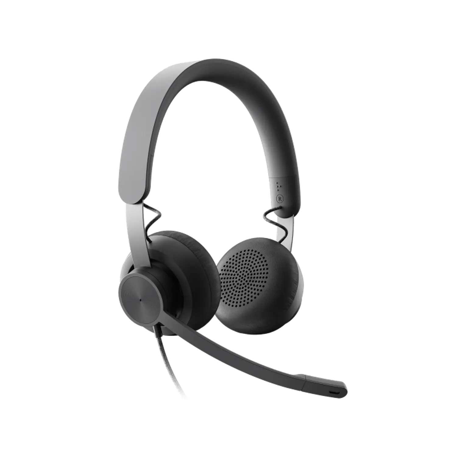 Logitech Zone Wired, Audífono Con Micrófono USB-C, USB-A, UC, 40 mm, Alámbrico, Grafito 1