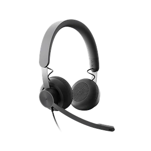 Logitech Zone Wired, Audífono Con Micrófono USB-C, USB-A, UC, 40 mm, Alámbrico, Grafito