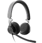 Logitech Zone Wired, Audífono Con Micrófono USB-C, USB-A, UC, 40 mm, Alámbrico, Grafito - Miniatura 1
